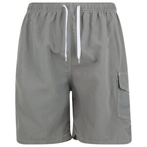 Mens Swimming Trunks Swim 3 Pockets Cargo Swimwear Beach Surf Shorts Board NEW